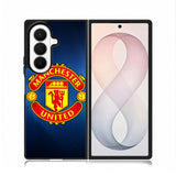 Manchester United Logo Samsung Galaxy Z Fold 8 Ultra Case DC1086