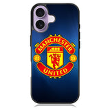 Manchester United Logo iPhone 16 Plus Case DC1086