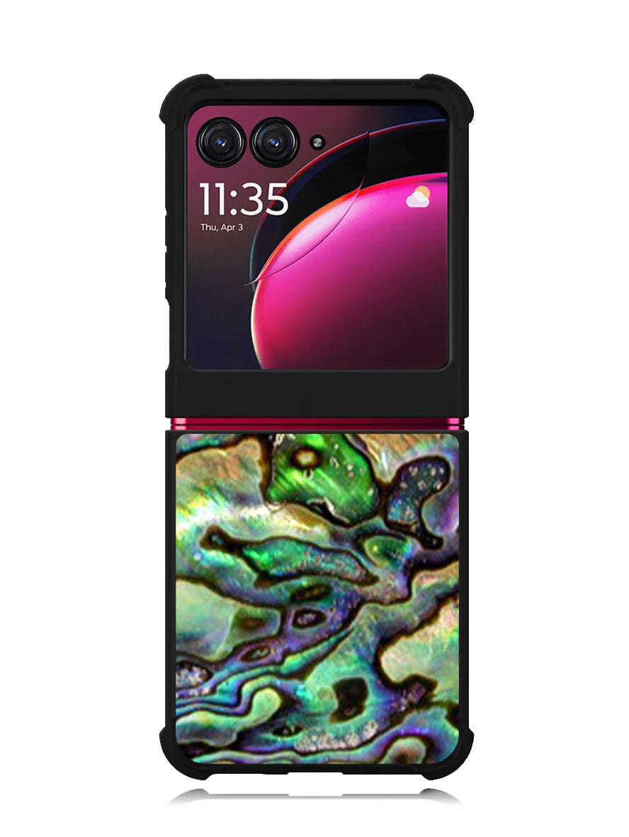 Green Abalone Motorola Moto Razr Plus 2023 , Moto Razr+ 2023 Case