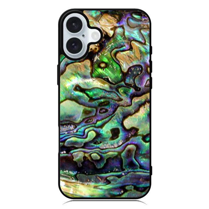Green Abalone iPhone 16 Plus Case
