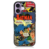 Batman Comic Art iPhone 16 Case DC0151