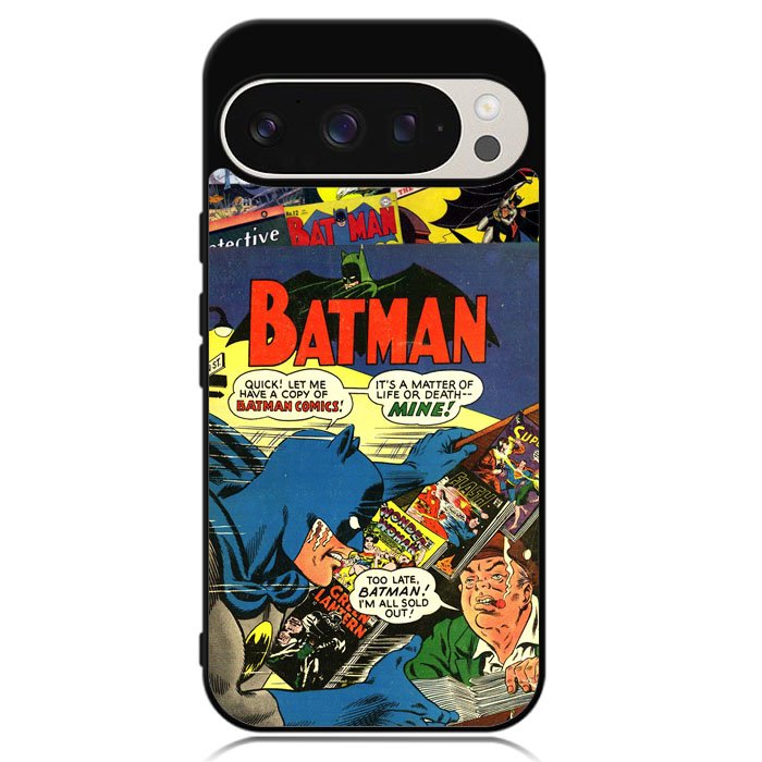 Batman Comic Art Google Pixel 9 | Google Pixel 9 Pro Case DC0151