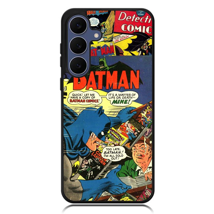 Batman Comic Art Samsung Galaxy S25 Plus , Samsung Galaxy S25+ Case DC0151