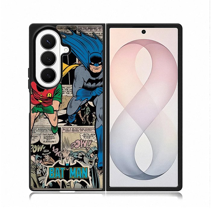 Batman Comic Samsung Galaxy Z Fold 8 Ultra Case DC0152