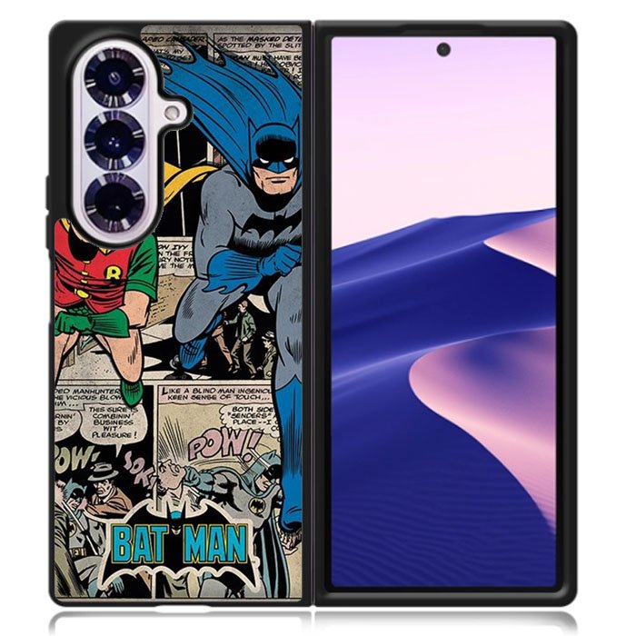 Batman Comic Samsung Galaxy Z Fold 7 Case DC0152