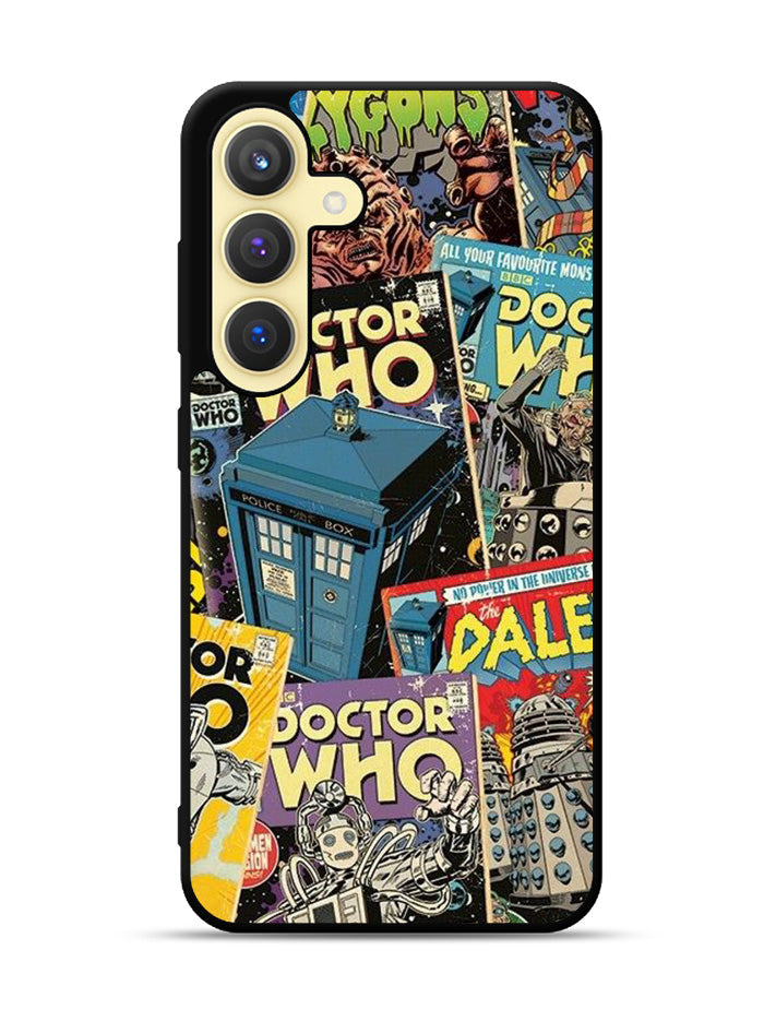 Doctor Who Comic Samsung Galaxy S24 Plus 5G , Samsung Galaxy S24+ 5G Case