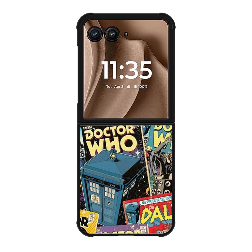 Doctor Who Comic Motorola Moto RAZR Plus 2025 Case