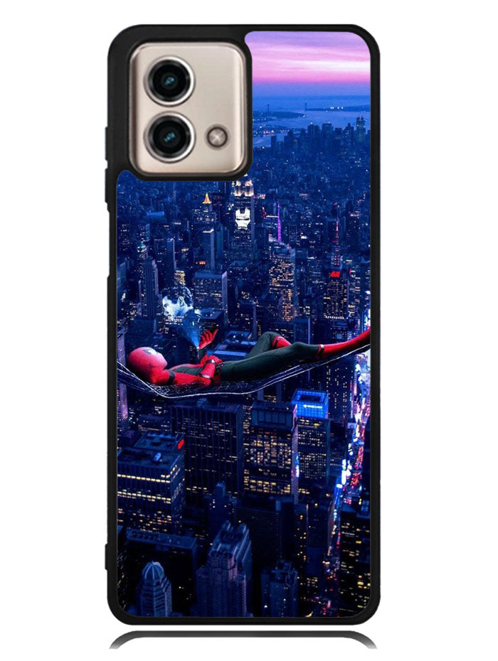 Spiderman In Sky Motorola Moto G Stylus 5G 2023 Case