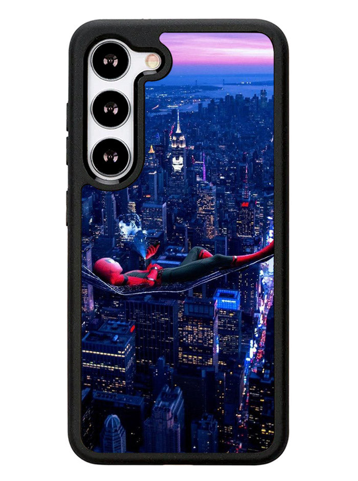 Spiderman In Sky Samsung Galaxy S23 Plus 5G / Samsung Galaxy S23+ 5G Case