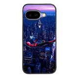 Spiderman In Sky Google Pixel 10A Case