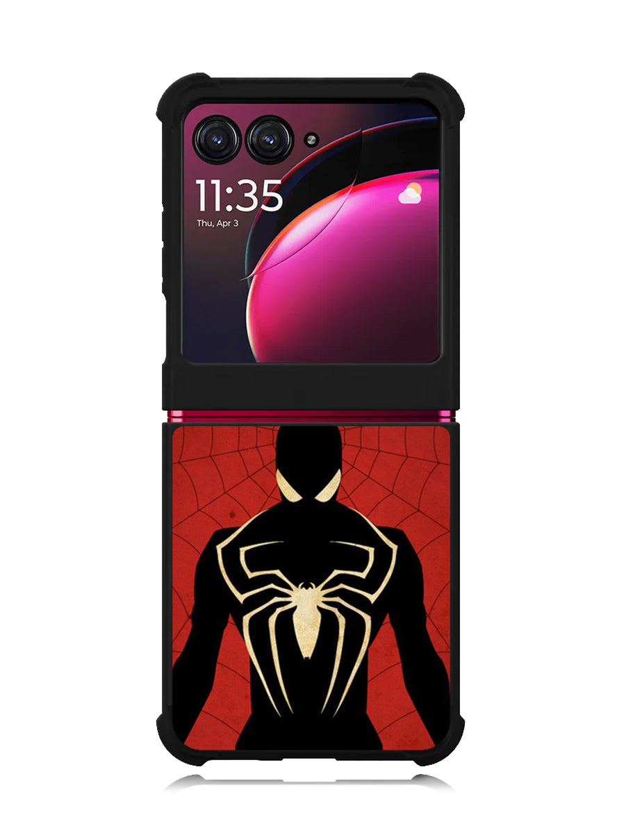 Spiderman Sillouete Motorola Moto Razr Plus 2023 , Moto Razr+ 2023 Case