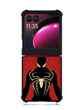 Spiderman Sillouete Motorola Moto Razr Plus 2023 , Moto Razr+ 2023 Case
