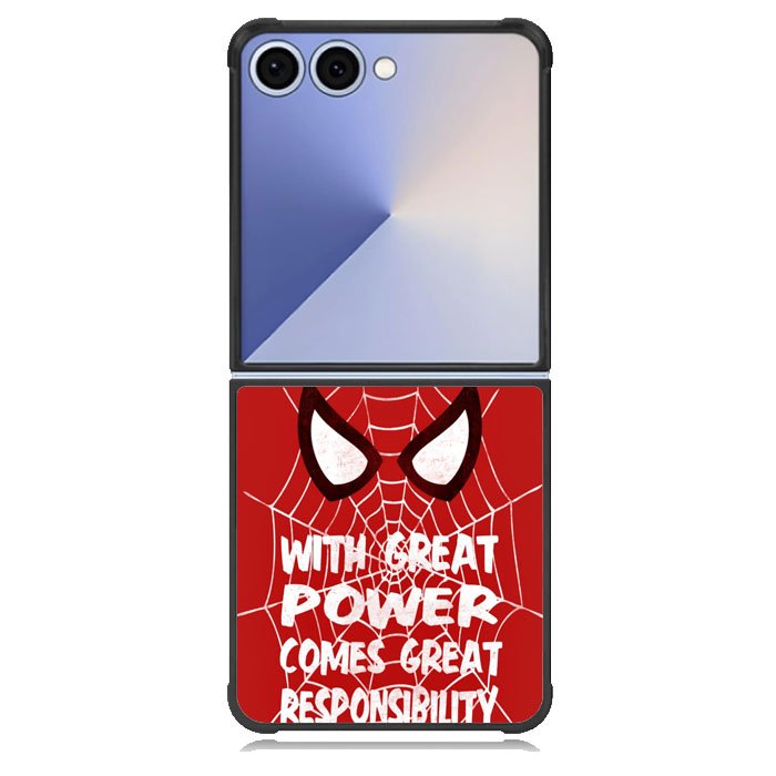 The Great Power Spiderman Samsung Galaxy Z Flip 7 Case DC1856