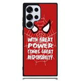 The Great Power Spiderman Samsung Galaxy S24 Ultra Case DC1856