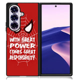 The Great Power Spiderman Samsung Galaxy Z Fold 7 Case DC1856