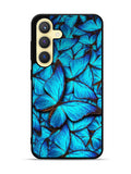 Butterfly Blue Samsung Galaxy S24 Plus 5G , Samsung Galaxy S24+ 5G Case