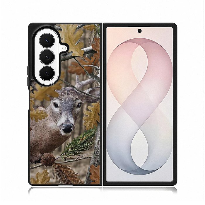 Camouflage Deer Samsung Galaxy Z Fold 8 Ultra Case