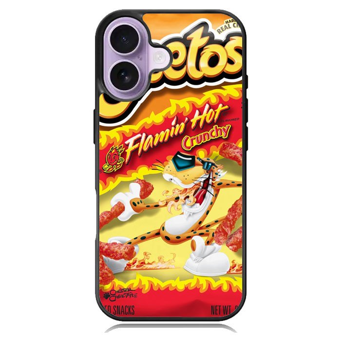 Cheetos Hot Chruncy iPhone 16 Case DC0302