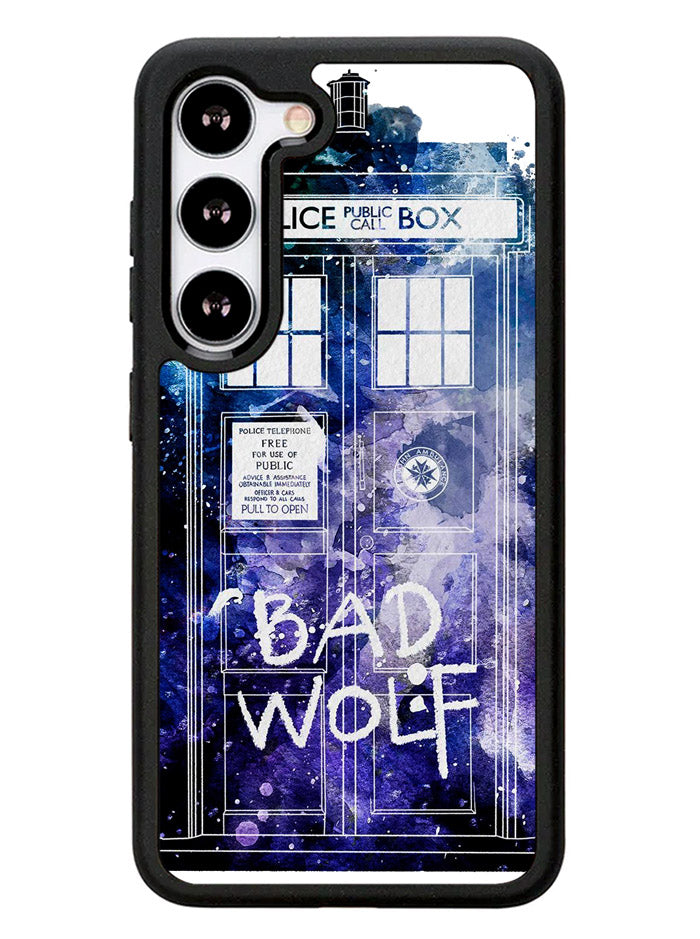 Doctor Who Police Box 1st Samsung Galaxy S23 Plus 5G / Samsung Galaxy S23+ 5G Case