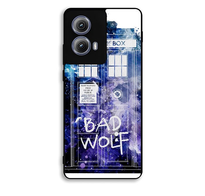 Doctor Who Police Box 1st Motorola Moto Edge 2024 Case DC0511