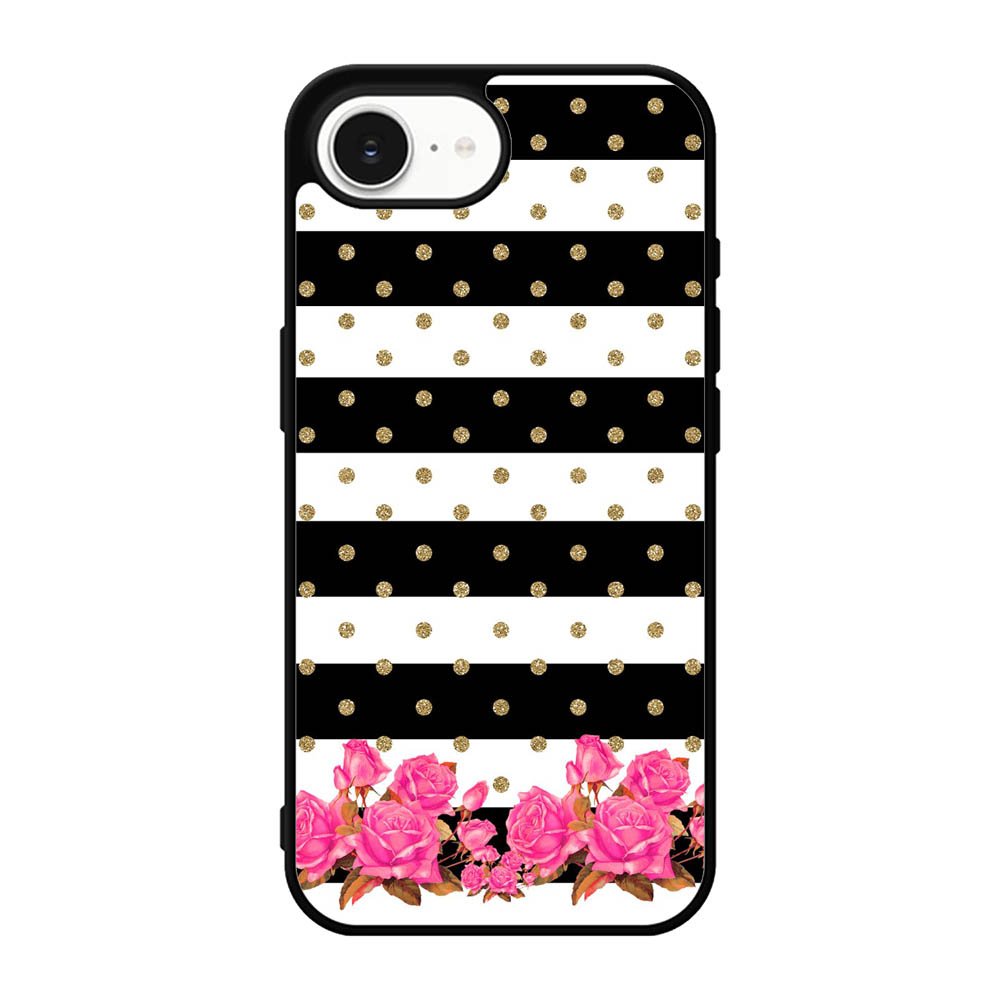 Flower Stripes Polka iPhone 17e Case DC0652