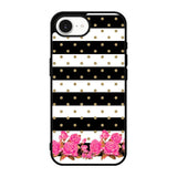 Flower Stripes Polka iPhone 17e Case DC0652