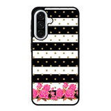 Flower Stripes Polka Samsung Galaxy A56 Case DC0652