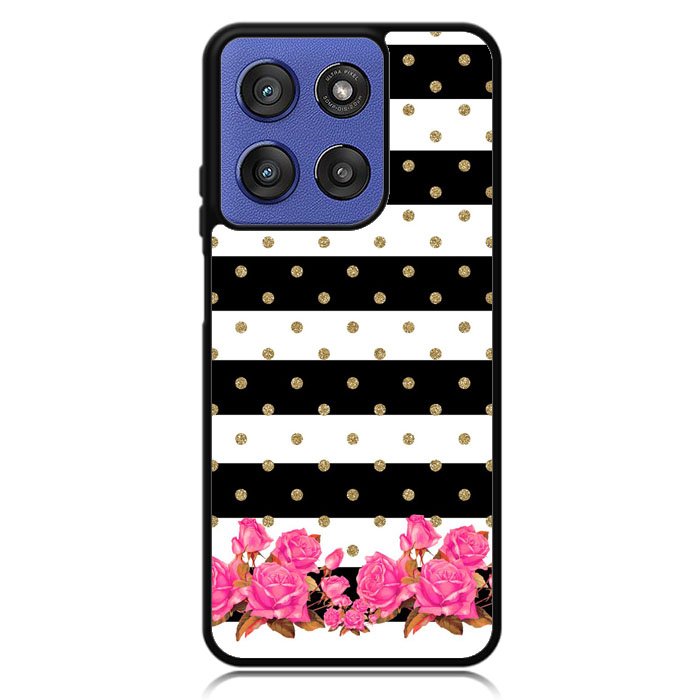 Flower Stripes Polka Motorola Moto G Stylus 5G 2025 DC0652