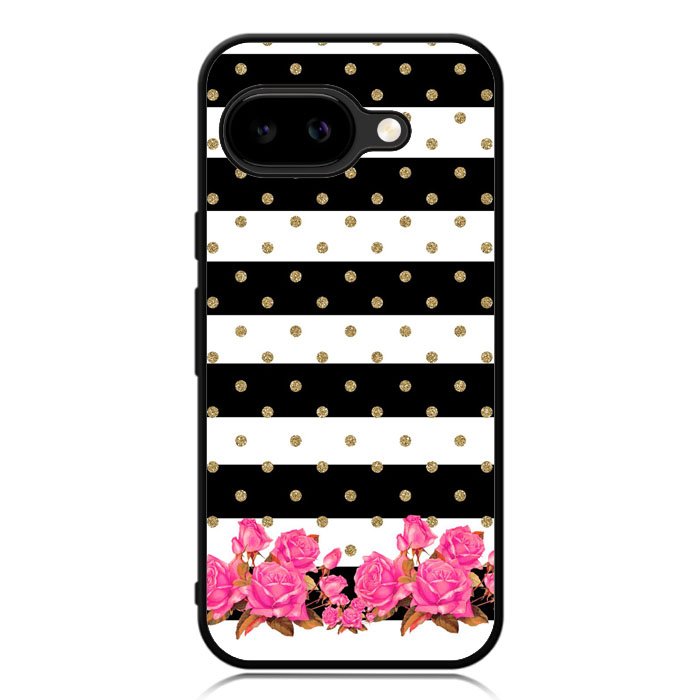 Flower Stripes Polka Google Pixel 9A Case DC0652