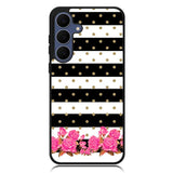 Flower Stripes Polka Samsung Galaxy S23 Case DC0652