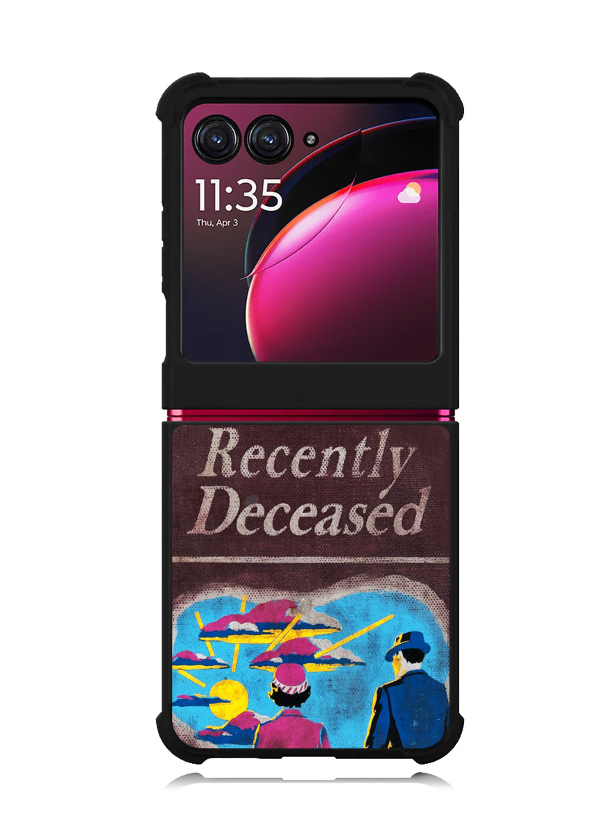 Handbook For The Recently Deceased Motorola Moto Razr Plus 2023 , Moto Razr+ 2023 Case
