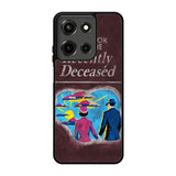 Handbook For The Recently Deceased Motorola Moto G 5G 2025 Case DC0263
