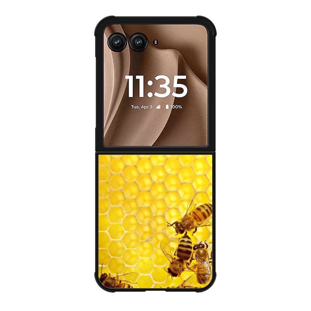 Bee Honeycomb Motorola Moto RAZR Plus 2025 Case