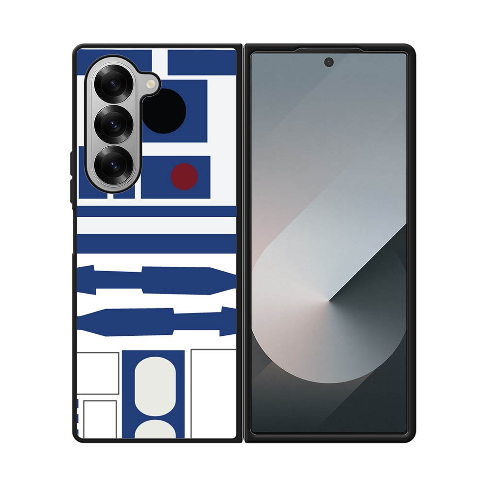 Blue R2d2 Star Wars 1st Samsung Galaxy Z Fold 7 5G Case