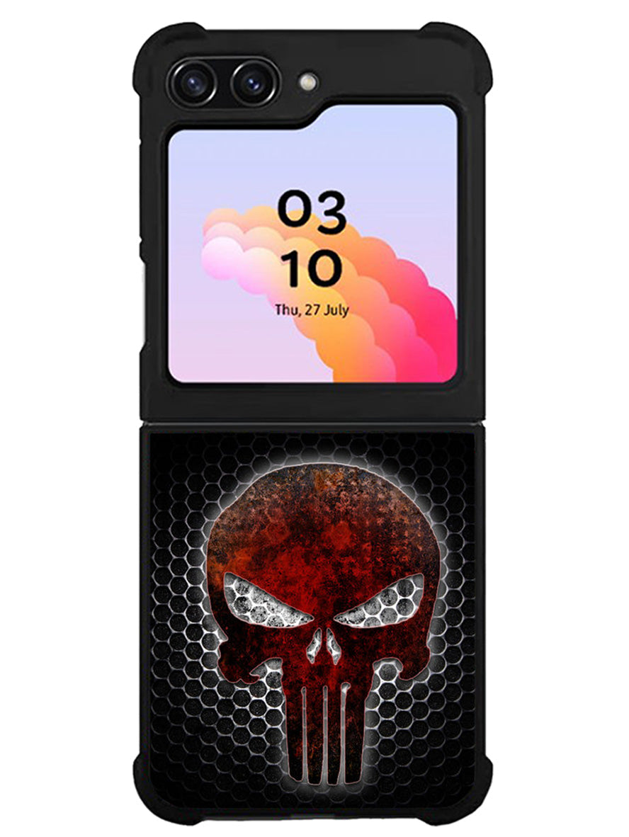 The Punisher Skull Logo Samsung Galaxy Z Flip 5 5G 2023 Case