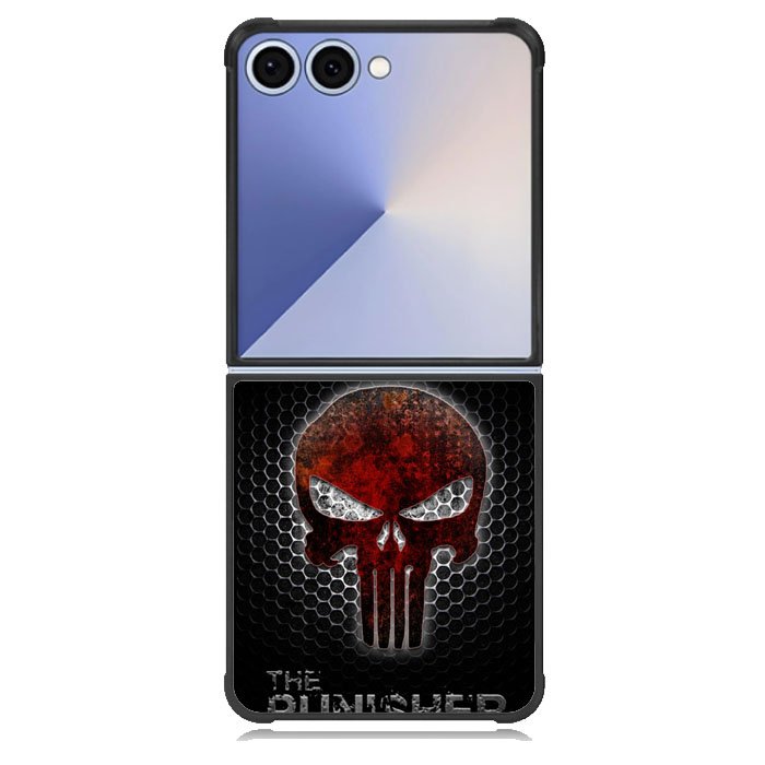 The Punisher Skull Logo Samsung Galaxy Z Flip 7 Case DC1874