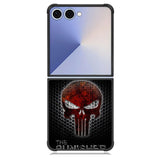 The Punisher Skull Logo Samsung Galaxy Z Flip 7 Case DC1874