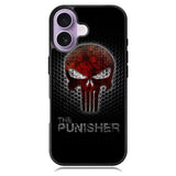 The Punisher Skull Logo iPhone 16 Plus Case DC1874
