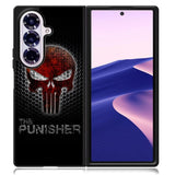The Punisher Skull Logo Samsung Galaxy Z Fold 7 Case DC1874