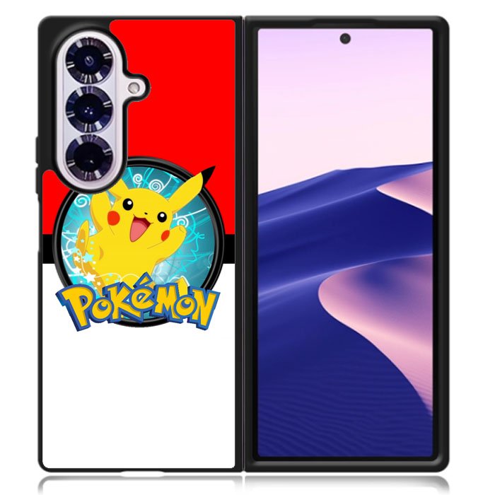 Pokemon Pikachu Case Samsung Galaxy Z Fold 7 Case DC1487