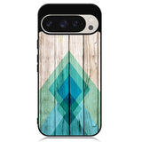 Simple Aztec On Wood Google Pixel 9 | Google Pixel 9 Pro Case DC1670