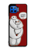 Cat and Baymax Hairy Baby Motorola Moto One 5G Case , Moto One 5G UW Case , Moto G 5G Plus Case