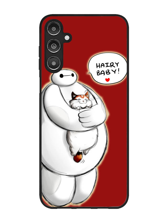 Cat and Baymax Hairy Baby Samsung Galaxy A14 5G Case