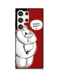 Cat and Baymax Hairy Baby Samsung Galaxy S25 Ultra 5G Case