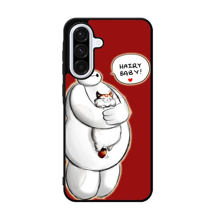 Cat and Baymax Hairy Baby Samsung Galaxy A36 Case DC8028
