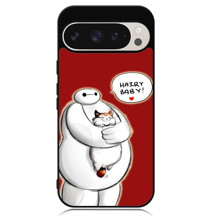 Cat and Baymax Hairy Baby Google Pixel 9 Pro XL Case