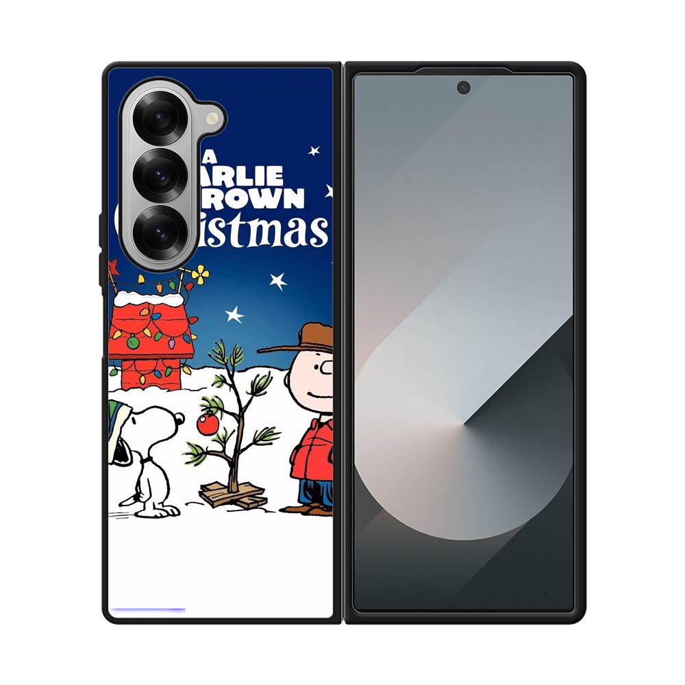 A Charlie Brown Peanuts Christmas Cartoon Samsung Galaxy Z Fold 7 5G Case