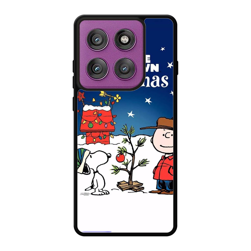 A Charlie Brown Peanuts Christmas Cartoon Motorola Moto Edge 60 Pro Case
