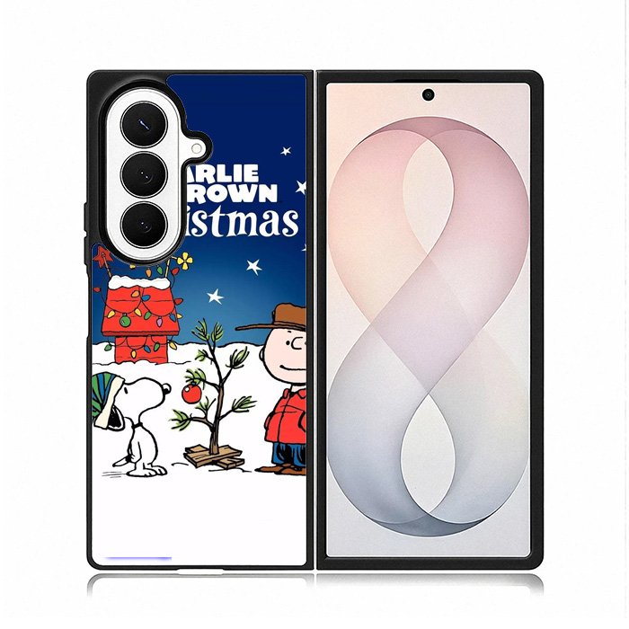 A Charlie Brown Peanuts Christmas Cartoon Samsung Galaxy Z Fold 8 Ultra Case DC0009