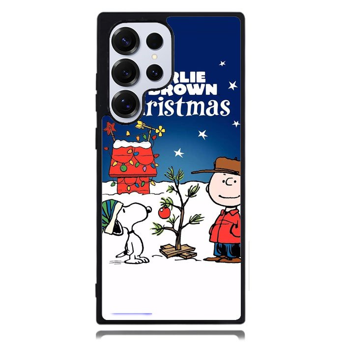A Charlie Brown Peanuts Christmas Cartoon Samsung Galaxy S25 Ultra Case DC0009